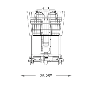 Amigo ValueShopper Motorized Shopping Cart