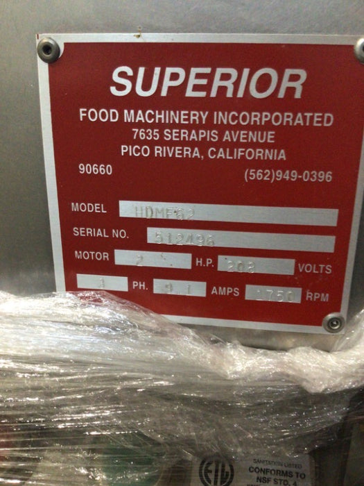 Masa Feeder Machine Superior HDMF62 (1)  - Load #212897