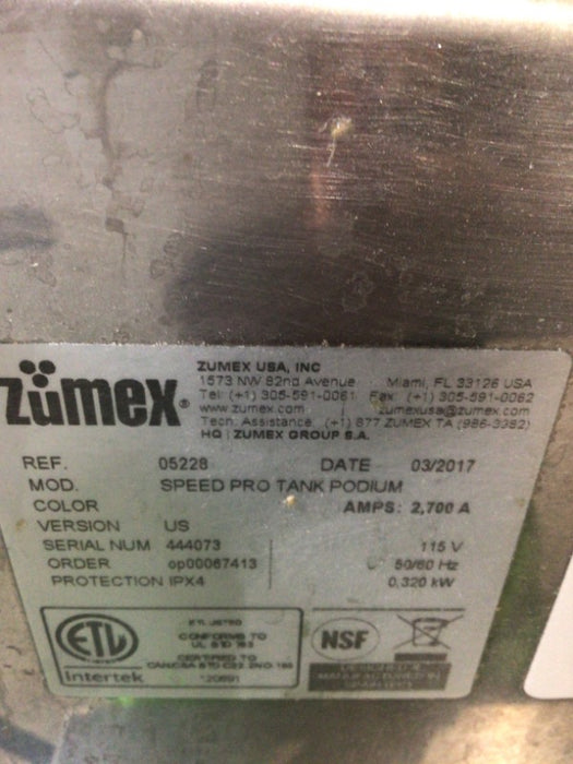 Zumex Commercial Juicer (1)  - Load #205459