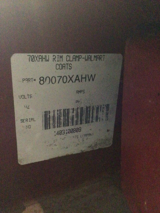Coats Rim Clamp Tire Changer (1)  - Load #201941